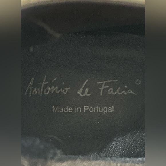 Antonio De Faria Suede Leather Chelsea Boots Platform Lug Sole...Size 8 - Picture 14 of 14